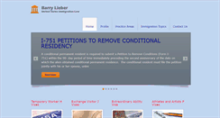 Desktop Screenshot of barrylieber.com